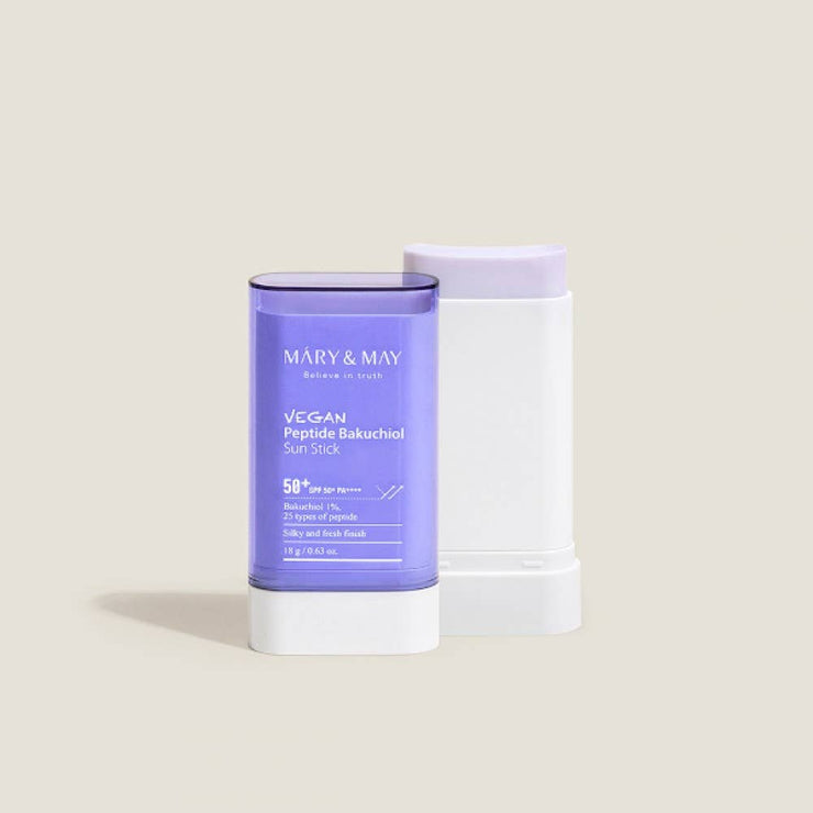 Kosmic - Kbeauty Skincare - [Mary&May] Vegan Peptide Bakuchiol Sun Stick