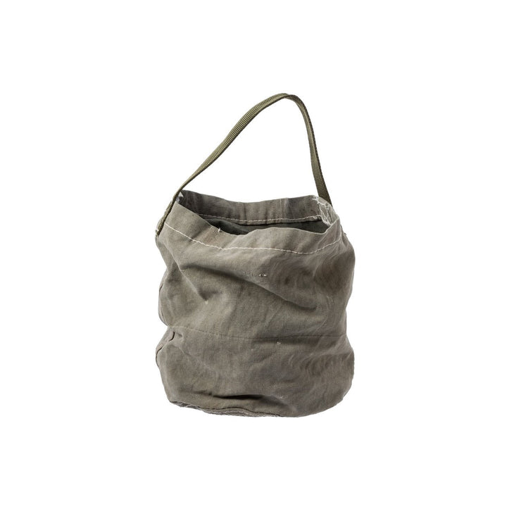 Puebco Vintage Tent Fabric Round Bag