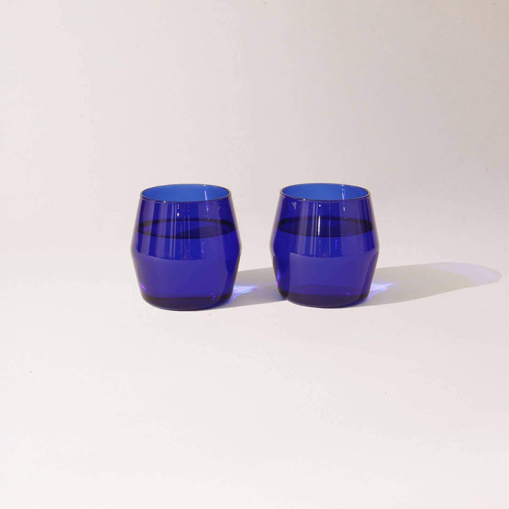 YIELD 6 oz Century Cobalt Glass Set
